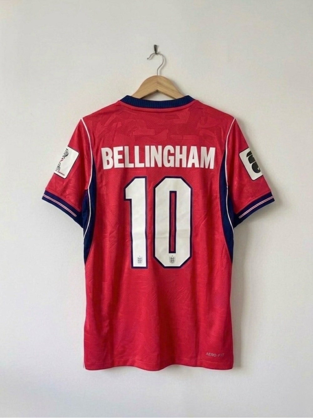 Bellingham #10 England 2026  Away Jersey Soccer Fan Version Size Medium